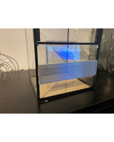 Falltür Terrarium Glas